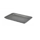 Stainless steel serving platter Vintage 31.5x21.5x2 cm silver product photo