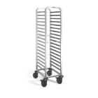 RVS regaalwagen 18 regalen 1/1GN Productfoto