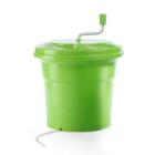 Plastic salad spinner 25L green product photo