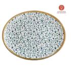 Bonna porcelain plate Moove Calif oval 24x31 cm blue/white product photo