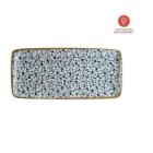 Bonna porcelain plate Moove Calif rectangle 16x34 cm blue/white photo du produit