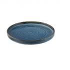 Bonna porcelain plate with raised edge Sapphire ø 28 cm blue product photo