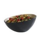 Melamine bowl FRIDA Lock ø 28.5 cm 2.6L wood look/black product photo