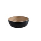 Melamine bowl FRIDA ø 30 cm 4.7L wood look/black product photo