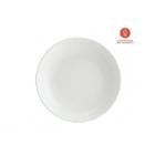 Bonna porcelain coupe plate deep Gourmet Iris ø 20 cm 500 ml off white product photo