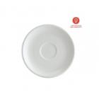 Bonna porseleinen espresso schotel Gourmet Iris ø 12 cm off white Productfoto