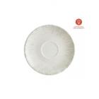 Bonna porcelain espresso saucer Gourmet Iris ø 12 cm off white/olive green photo du produit