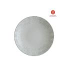 Bonna porseleinen coupe bord diep Bloom Iris ø 25 cm 1300 ml off white/olijfgrn Productfoto