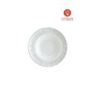 Bonna porseleinen pastabord Gourmet Iris ø 24 cm off white/olijfgroen Productfoto