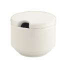 Bonna porseleinen mosterdpot Banquet 13 cl off white Productfoto