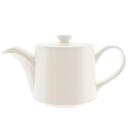 Bonna porseleinen theepot Banquet 40 cl off white Productfoto