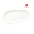 Bonna porcelain plate Vago rectangle 36 cm off white photo du produit
