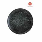 Bonna porcelain plate Gourmet Cosmos ø 21 cm black product photo