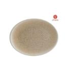 Bonna porcelain plate Moove Luca Salmon oval 31x24 cm orange Produktbild