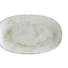 Bonna porseleinen bord Gourmet Nacrous ovaal 24x14 cm mat creme Productfoto