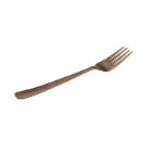 Grocier RVS dessertvork Oslo Chocolate mat 18 cm bruin Productfoto