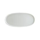 Bonna assiette ovale en porcelaine ø 21 cm Hygge blanc photo du produit