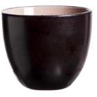 Cosy&Trendy aardewerk koffiekopje zonder oor Laguna Old Rose 14 cl zwart Productfoto