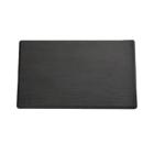 Melamine serveerplateau 2/4 GN Slate 53x16.2x1.12 cm zwart Productfoto