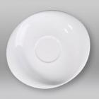 Grocier porseleinen schotel Opera nr.23 wit Productfoto