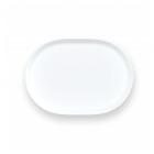 Grocier porcelain plate Nordika flat with raised edge ø 32 cm white product photo