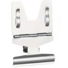 Metal price card holder with clamp silver product photo