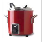 Pujadas soupière inox ø 35 cm 10,4 l rouge 230 V-1400 W photo du produit