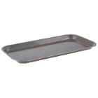 Stainless steel serving tray Vintage 26x13x1.5 cm silver product photo