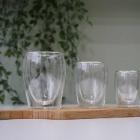 Grocier cappuccinoglas dubbelwandig 30 cl transparant Productfoto