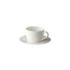 St.James porseleinen koffie schotel 13 cm wit Productfoto
