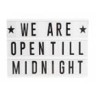 Led-lichtbox met usb aansluiting incl. 95 letters Productfoto