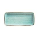 Bonna porcelain plate rectangular Moove Aura Aqua 34x16 cm blue product photo
