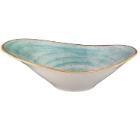 Bonna porseleinen kom ovaal Stream Aura Aqua ø 10 cm blauw Productfoto