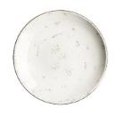 Bonna porcelain coupe plate deep Bloom Grain ø 28 cm off white product photo