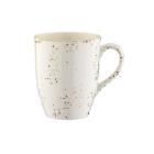 Bonna porseleinen mok Conic Grain met oor 330 cc off white Productfoto