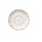 Bonna porcelain coffee dish Gourmet Grain ø 16 cm off white product photo
