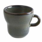 Porcelain espresso cup Gloire Kaff 75 cc grey product photo