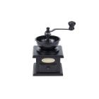 Wooden coffee grinder Retro 11.5x11.5x16 cm black product photo