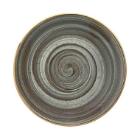 Bonna porcelain espresso saucer Rita Aura Space ø 12 cm gray product photo