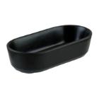 Bonna porcelain bowl Notte Mood oval 15.5x7.7x4.1 cm black product photo