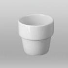 Maastricht Porselein melkbeker Johan 28 cl wit Productfoto