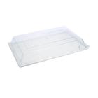 Plastic buffet cover PC 53x32.5 cm transparent product photo