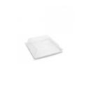 Kunststof buffet cover PC 30.3x30.3 cm transparant Productfoto