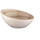 Bonna porseleinen kom schuin Vanta Aura ø 22 cm 850 ml Terrain Creme Productfoto