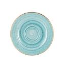 Bonna porcelain coffee saucer Rita Aura ø 16 cm Aqua Blue product photo