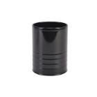 Gegalvaniseerde stalen bestekbeker ø 11 cm 1300ml zwart Productfoto