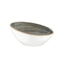 Bonna porseleinen kom schuin Vanta Aura &oslash; 8 cm 60 ml space grijs Productfoto