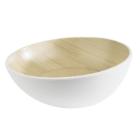 Melamine bowl Frida ø 21.5x8.5 cm white/beige product photo