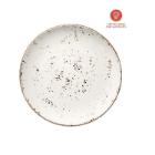 Assiette en porcelaine Bonna Gourmet Grain ø 27 cm blanc cassé photo du produit