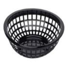 Plastic fast-food basket ø 19.7 cm black product photo